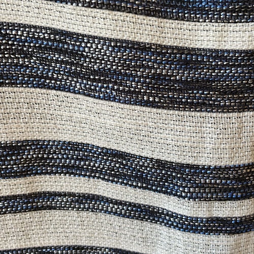 Cupcakes and Cashmere Blue Stripe Tunic Top - Picture 8 of 9